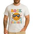 Test Day Rock The Test Teacher Testing Day You Got This Men's Casual T-Shirt White