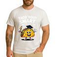 Test Day Teacher Shirt Motivational Testing Day Taco Testing Men's Casual T-Shirt White