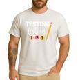 Testing Testing 123 Cute Math Teacher Student Test Day Men Women Girls Kids Men's Casual T-Shirt White Testing Testing 123 Cute Math Teacher Student Test Day Men Women Girls Kids Men's Casual T-Shirt White