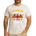 Thankful For My 1st Grade Turkeys Thanksgiving Teacher Fall Men's Casual T-Shirt White