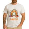 Thankful For My 5th Grade Turkeys Thanksgiving Teacher Men's Casual T-Shirt White Thankful For My 5th Grade Turkeys Thanksgiving Teacher Men's Casual T-Shirt White
