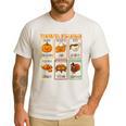 Thankful Syllables Thanksgiving Phonics Reading Teacher Fall Men's Casual T-Shirt White Thankful Syllables Thanksgiving Phonics Reading Teacher Fall Men's Casual T-Shirt White