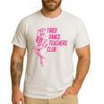 Tired Dance Teachers Club Dance Lover Men's Casual T-Shirt White