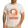 History Teachers Love Brains Halloween Teacher For Men Women Men's Casual T-Shirt White History Teachers Love Brains Halloween Teacher For Men Women Men's Casual T-Shirt White