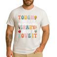 Tough Enough To Be a Paraprofessional Groovy Sped Teacher Men's Casual T-Shirt White