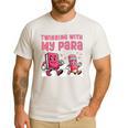 Twinning With My Para Teacher Matching Paraprofessional 70s For Men Women Men's Casual T-Shirt White