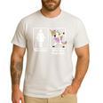 Unicorn History Teacher T-Shirt History Teacher Men's Casual T-Shirt White