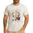 Weird Teachers Build Character Skeleton Book Halloween Women Men's Casual T-Shirt White Weird Teachers Build Character Skeleton Book Halloween Women Men's Casual T-Shirt White