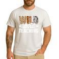 Wild About Teaching Teacher Teaching Back To School Men's Casual T-Shirt White