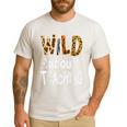 Wild About Teaching Teacher Student First Day Of School Men's Casual T-Shirt White Wild About Teaching Teacher Student First Day Of School Men's Casual T-Shirt White