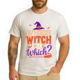 Which Witch Is Which Halloween For Women Men English Teacher Men's Casual T-Shirt White Which Witch Is Which Halloween For Women Men English Teacher Men's Casual T-Shirt White