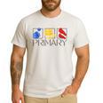Women Art Teacher Back To School Artist Primary Color Theory Men's Casual T-Shirt White