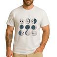 Women Science Teacher Moon Phases Scientist Back To School Men's Casual T-Shirt White