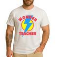 Wonder Teacher Teacher Halloween Tshirt Men's Casual T-Shirt White Wonder Teacher Teacher Halloween Tshirt Men's Casual T-Shirt White