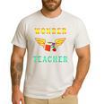 Wonder Teacher Instructor Professor Proud Literature Men Women Girls Kids T-Shirt Men's Casual T-Shirt White