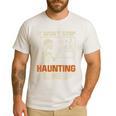 I Won't Stop Haunting Me Skeleton 6 7 Meme Teachers Men's Casual T-Shirt White