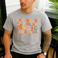 100 Days Of School Music Teacher Men's Casual T-Shirt Sport Grey 100 Days Of School Music Teacher Men's Casual T-Shirt Sport Grey