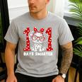 100 Days Smarter 101st Day School Dalmatian Dog Teacher Kids Men's Casual T-Shirt Sport Grey 100 Days Smarter 101st Day School Dalmatian Dog Teacher Kids Men's Casual T-Shirt Sport Grey