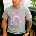 100th Day Of Kindergarten Teacher Kids 100 Days Smarter Men's Casual T-Shirt Sport Grey 100th Day Of Kindergarten Teacher Kids 100 Days Smarter Men's Casual T-Shirt Sport Grey