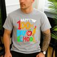 100th Day Of School Teachers Kids Happy 100 Days Men's Casual T-Shirt Sport Grey 100th Day Of School Teachers Kids Happy 100 Days Men's Casual T-Shirt Sport Grey