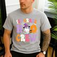 1st Grade Boo Crew Spooky First Grade Halloween Teacher Men's Casual T-Shirt Sport Grey 1st Grade Boo Crew Spooky First Grade Halloween Teacher Men's Casual T-Shirt Sport Grey