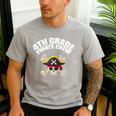 4th Grade Pirate Crew Halloween Costume Cool Teacher Student Men's Casual T-Shirt Sport Grey