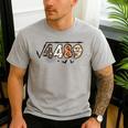 6 7 Square Root Of 4489 Slang Math Teacher Halloween Men's Casual T-Shirt Sport Grey 6 7 Square Root Of 4489 Slang Math Teacher Halloween Men's Casual T-Shirt Sport Grey