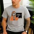 67 Math Teacher Skeleton Halloween Root 4489 Messy Bun Women Men's Casual T-Shirt Sport Grey 67 Math Teacher Skeleton Halloween Root 4489 Messy Bun Women Men's Casual T-Shirt Sport Grey
