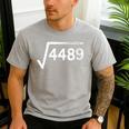 67 Meme Math Teacher Square Root 4489 Men's Casual T-Shirt Sport Grey 67 Meme Math Teacher Square Root 4489 Men's Casual T-Shirt Sport Grey