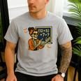67 Teacher Halloween Skeleton Six Seven Meme Math Men's Casual T-Shirt Sport Grey 67 Teacher Halloween Skeleton Six Seven Meme Math Men's Casual T-Shirt Sport Grey