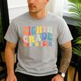 8th Grade Dream Team Teachers Boys Kids Retro Back To School Men's Casual T-Shirt Sport Grey 8th Grade Dream Team Teachers Boys Kids Retro Back To School Men's Casual T-Shirt Sport Grey