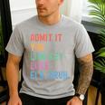 Admit It You Low Key Love ELA Bruh English Teacher Men's Casual T-Shirt Sport Grey Admit It You Low Key Love ELA Bruh English Teacher Men's Casual T-Shirt Sport Grey