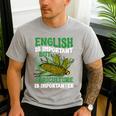 AG Teacher English Is Important But Agriculture Teacher Men's Casual T-Shirt Sport Grey AG Teacher English Is Important But Agriculture Teacher Men's Casual T-Shirt Sport Grey