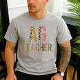 AG Teacher Farmer Life Agriculture Teacher Men's Casual T-Shirt Sport Grey AG Teacher Farmer Life Agriculture Teacher Men's Casual T-Shirt Sport Grey