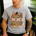 Autumn Fall SPED ED Teacher Thankful Grateful Pumpkin Retro Men's Casual T-Shirt Sport Grey Autumn Fall SPED ED Teacher Thankful Grateful Pumpkin Retro Men's Casual T-Shirt Sport Grey