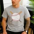 Baseball Happy Dot Day Shirts For Kids Men Women Teacher Men's Casual T-Shirt Sport Grey