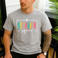 Behavior Squad School Counselor SPED Teacher Kids Women Men Men's Casual T-Shirt Sport Grey Behavior Squad School Counselor SPED Teacher Kids Women Men Men's Casual T-Shirt Sport Grey