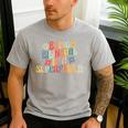 Being Bilingual Is A Superpower Back To School ESL Teacher Men's Casual T-Shirt Sport Grey Being Bilingual Is A Superpower Back To School ESL Teacher Men's Casual T-Shirt Sport Grey