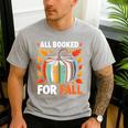 All Booked For Fall Book Pumpkin Autumn Thanksgiving Teacher Men's Casual T-Shirt Sport Grey All Booked For Fall Book Pumpkin Autumn Thanksgiving Teacher Men's Casual T-Shirt Sport Grey
