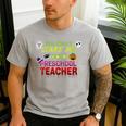 You Can't Scare Me I'm A Preschool Teacher Halloween Men's Casual T-Shirt Sport Grey