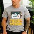 You Can't Scare Me I Teach 5th Grade Teacher Halloween Men's Casual T-Shirt Sport Grey You Can't Scare Me I Teach 5th Grade Teacher Halloween Men's Casual T-Shirt Sport Grey