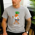 Carrate Karate Carrot Student Teacher Trainee Trainor Men's Casual T-Shirt Sport Grey Carrate Karate Carrot Student Teacher Trainee Trainor Men's Casual T-Shirt Sport Grey