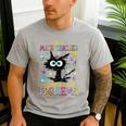 Cat Kitty I'm A Math Teacher Of Course I Have Problems Men's Casual T-Shirt Sport Grey Cat Kitty I'm A Math Teacher Of Course I Have Problems Men's Casual T-Shirt Sport Grey