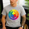 Color Wheel Palette Shirt Artist Painter Art Teacher Tshirt Men's Casual T-Shirt Sport Grey Color Wheel Palette Shirt Artist Painter Art Teacher Tshirt Men's Casual T-Shirt Sport Grey