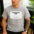Composition Notebook Halloween Costume Teacher Student Men's Casual T-Shirt Sport Grey Composition Notebook Halloween Costume Teacher Student Men's Casual T-Shirt Sport Grey