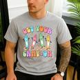 Get Your Cray-On Preschool Teacher Kindergarten Teacher Men's Casual T-Shirt Sport Grey