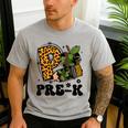 Cute Camo Pre K Back To School Teacher Kid Preschool Men's Casual T-Shirt Sport Grey Cute Camo Pre K Back To School Teacher Kid Preschool Men's Casual T-Shirt Sport Grey