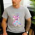 Cute Ghost Book Reading Halloween Teacher Top Girls Women Men's Casual T-Shirt Sport Grey