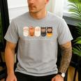 Daycare Teacher Halloween Infant Squad Spooky Childcare Fall Men's Casual T-Shirt Sport Grey