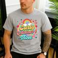 Daycare Teacher Daycare Provider Early Childhood Vibes Men's Casual T-Shirt Sport Grey Daycare Teacher Daycare Provider Early Childhood Vibes Men's Casual T-Shirt Sport Grey